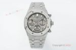 APS Factory Audemars Piguet Royal Oak 41mm Calibre 4401 Movement Grey Face WG Band Watch